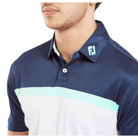 Footjoy Colour Block Lisle Polo Herren Herren