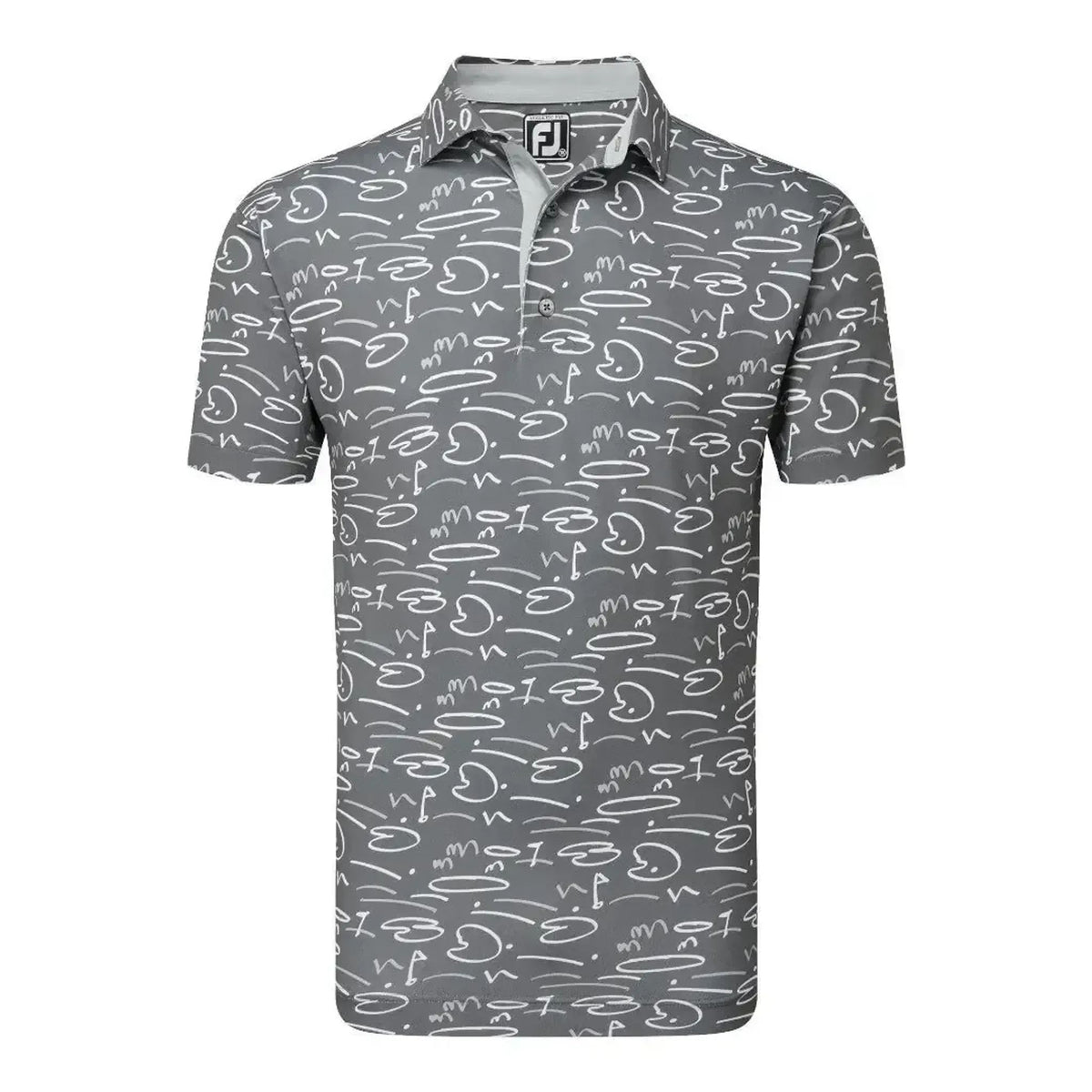 Footjoy Course Doodle Poloshirt Herren