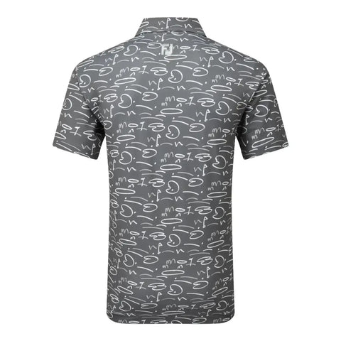 Footjoy Course Doodle Polo Herren