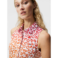 J. Lindeberg Dena Print Sleeveless Top Damen