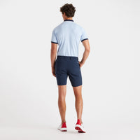 Embossed Logo Piqué Slim Fit Poloshirt