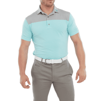 Footjoy End-on-End Block Poloshirt Herren