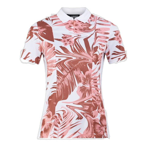 Evelina Print Poloshirt Damen