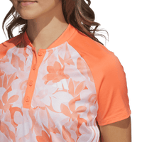 Adidas Floral Poloshirt Damen