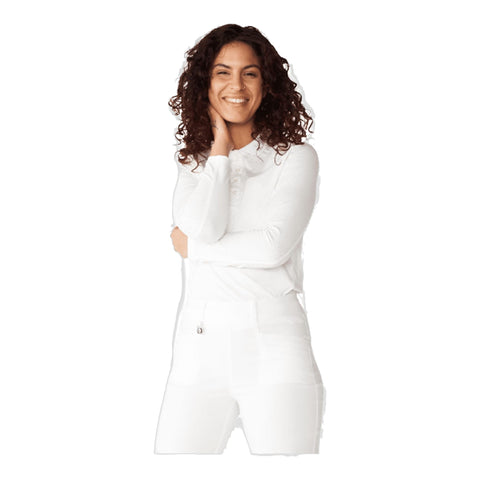 Rumi Langarm-Polo Damen