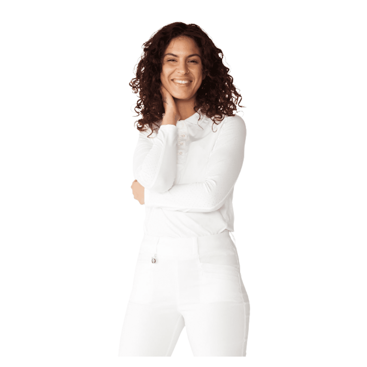 Rumi Langarm-Polo