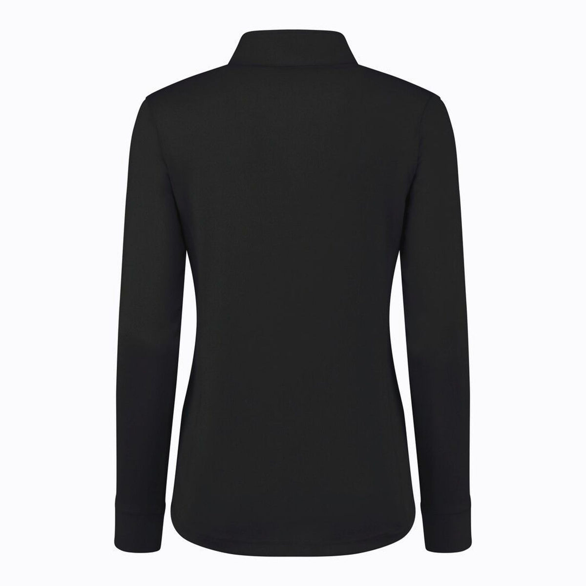 Half Neck Langarm-Poloshirt