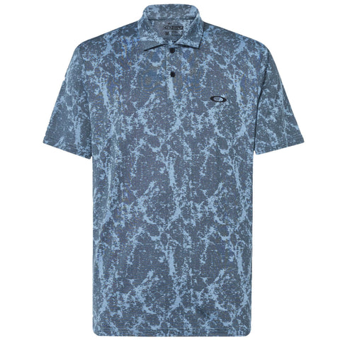 Marble Jaquard Poloshirt