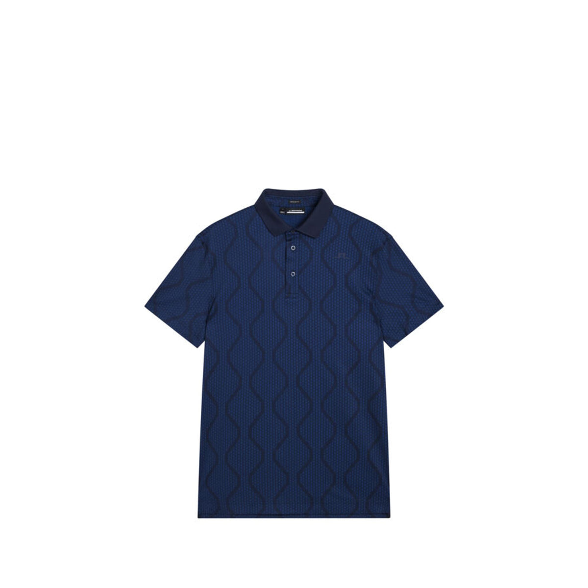 Mat Jacquard Regular Fit Poloshirt