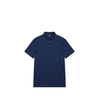 J. Lindeberg Mat Jacquard Regular Fit Poloshirt Herren