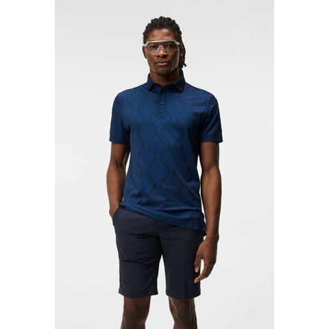 Mat Jacquard Regular Fit Poloshirt