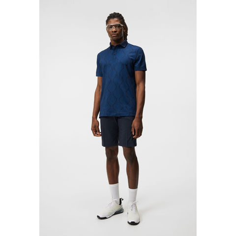 Mat Jacquard Regular Fit Poloshirt