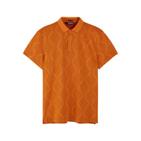 Mat Jacquard Regular Fit Poloshirt