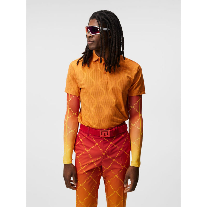Mat Jacquard Regular Fit Poloshirt