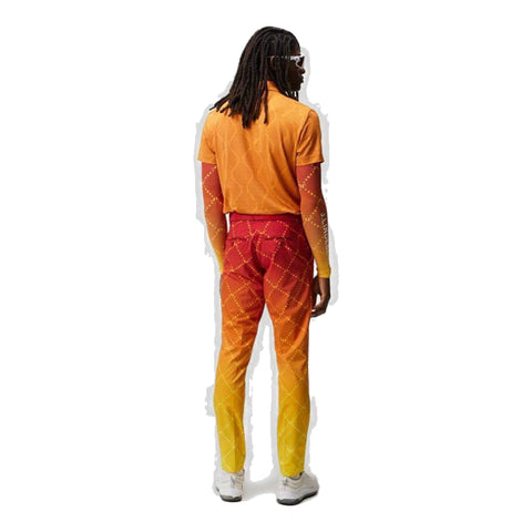 Mat Jacquard Regular Fit Poloshirt Herren