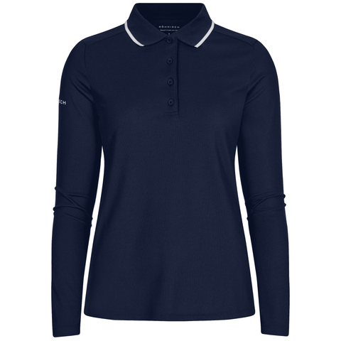 Miriam Langarm-Poloshirt