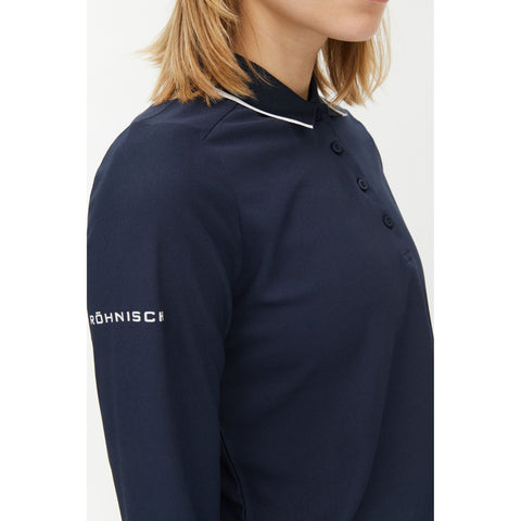 Miriam Langarm-Poloshirt