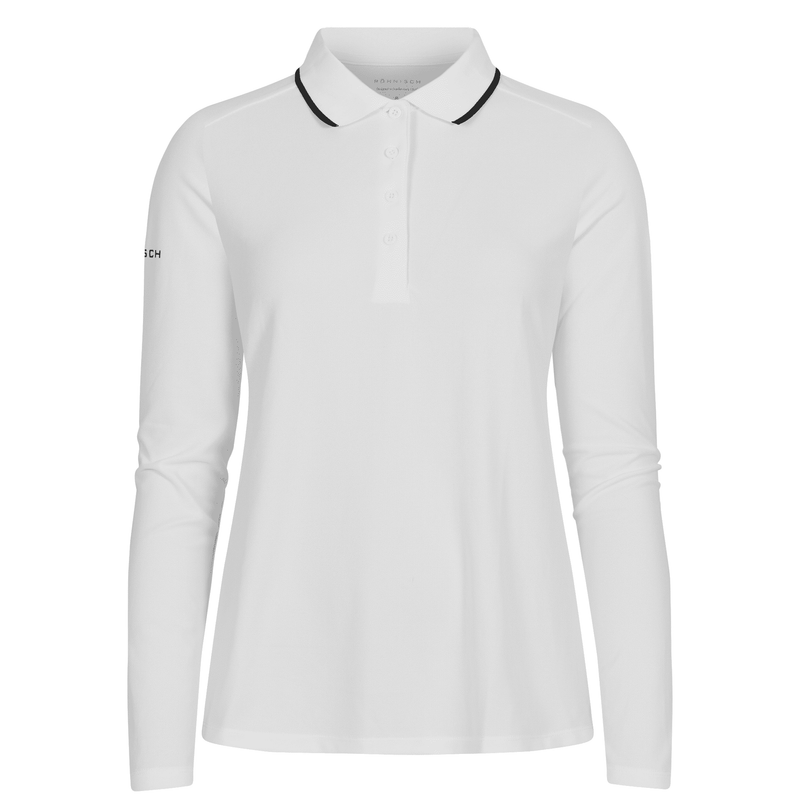 Miriam Langarm-Poloshirt