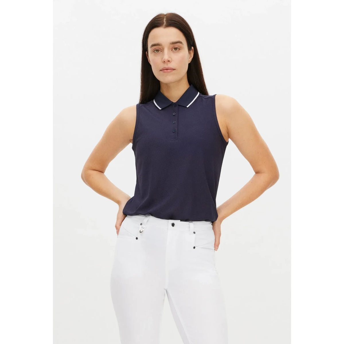 Röhnisch Miriam Sleeveless Poloshirt Damen