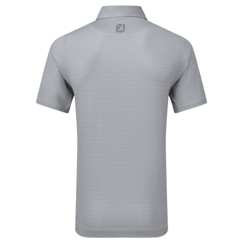 Octagon Print Lisle Poloshirt