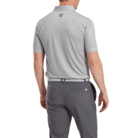 Octagon Print Lisle Poloshirt