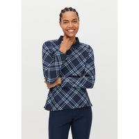 Oversize Check Poloshirt