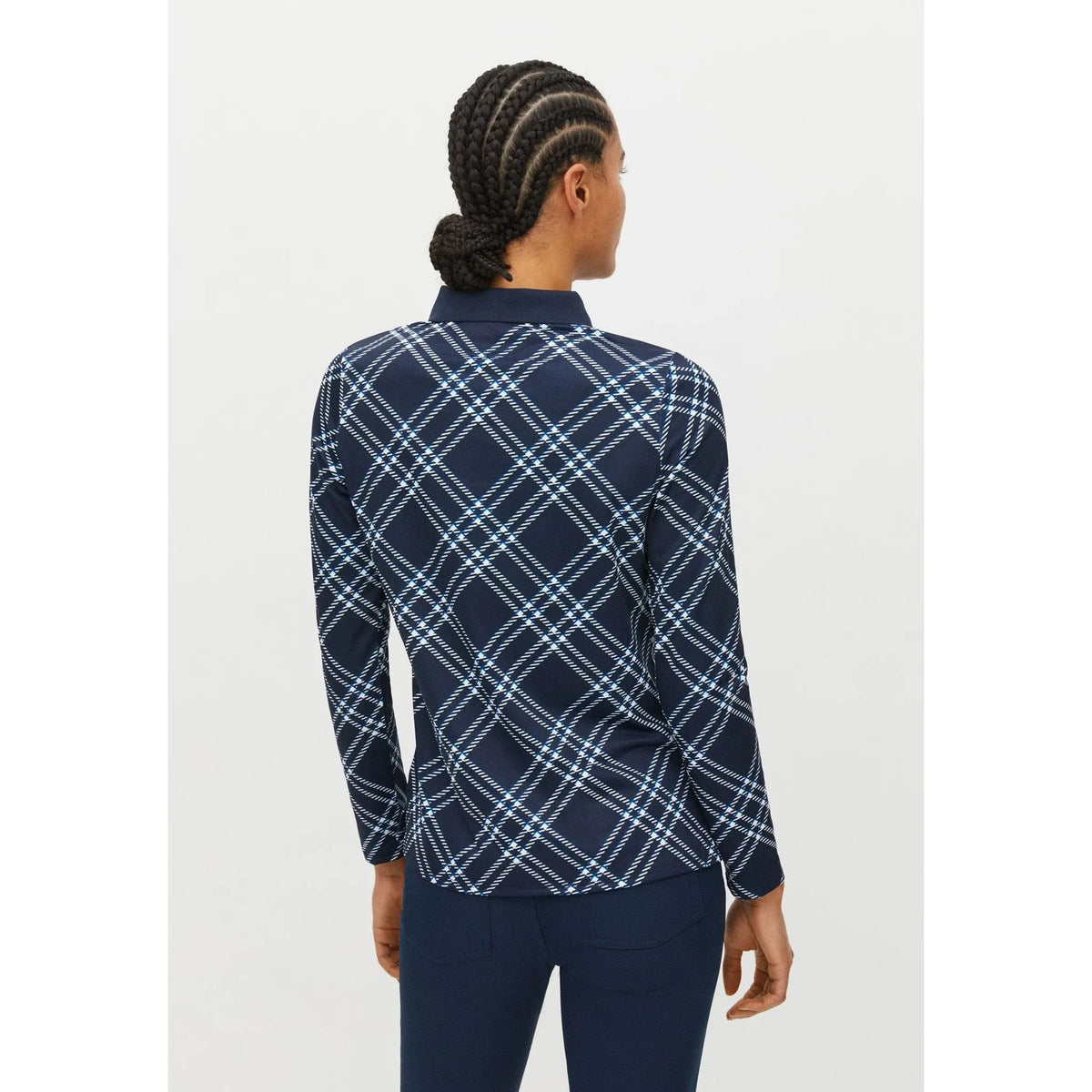 Oversize Check Poloshirt