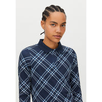 Oversize Check Poloshirt