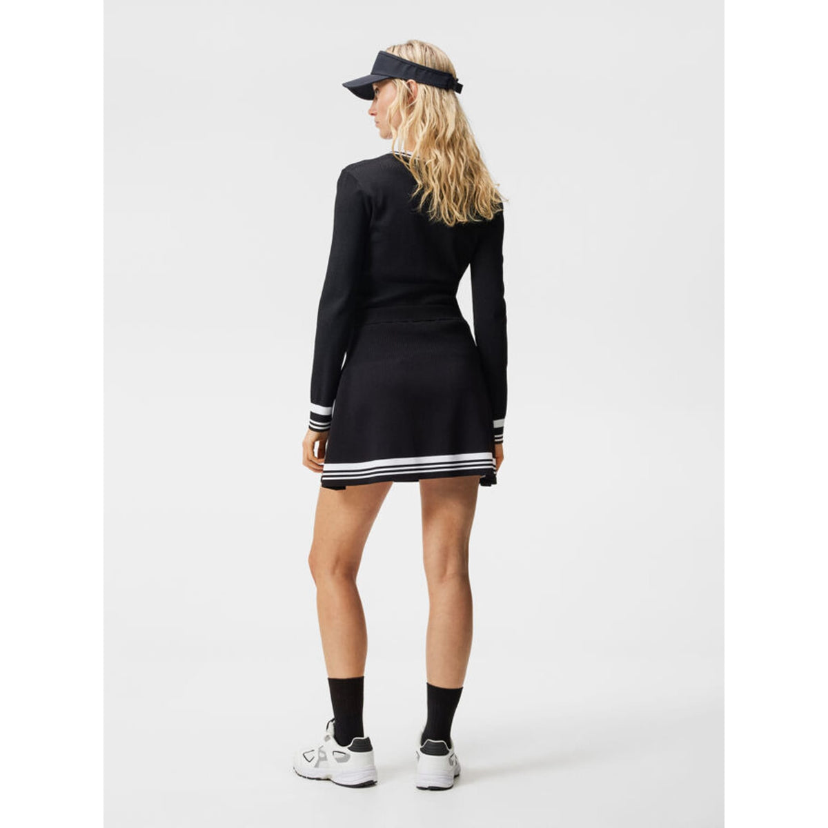 J. Lindeberg Frida Stripe Knitted Skort Damen