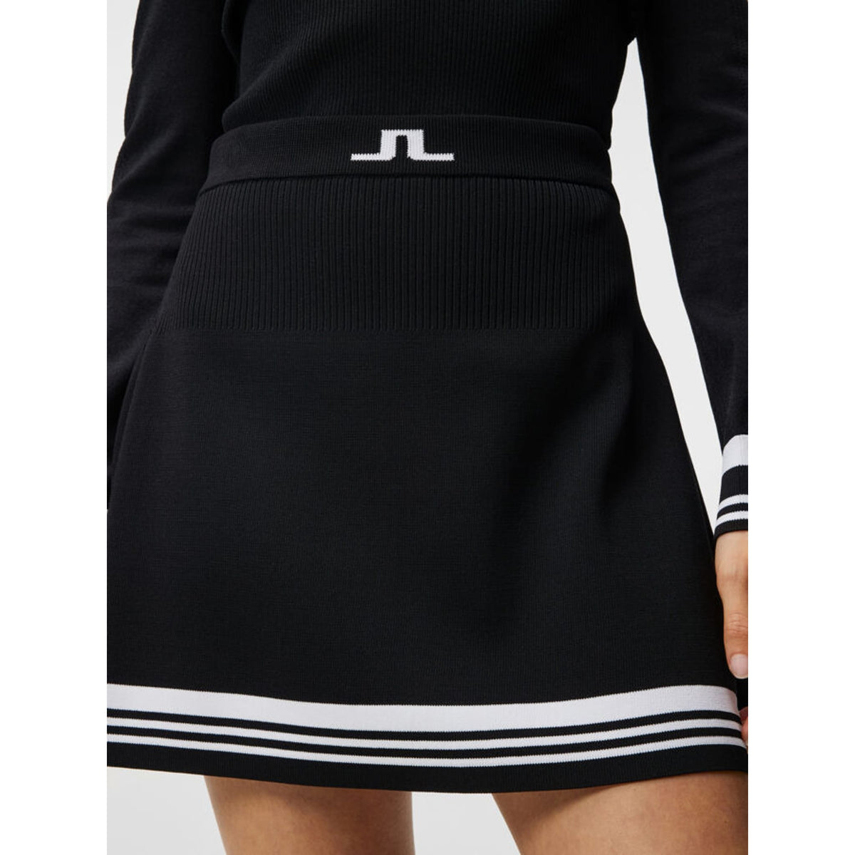 J. Lindeberg Frida Stripe Knitted Skort Damen