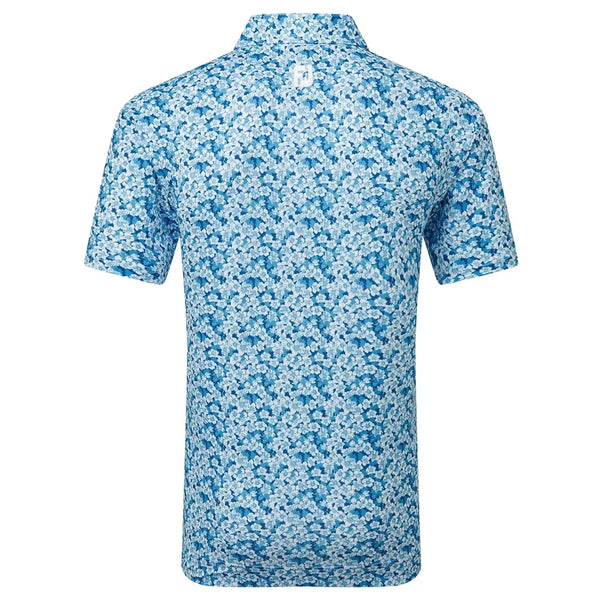 Footjoy Primrose Print Lisle Poloshirt Herren