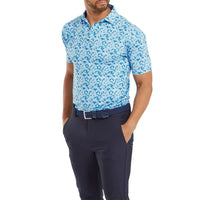 Primrose Print Lisle Poloshirt