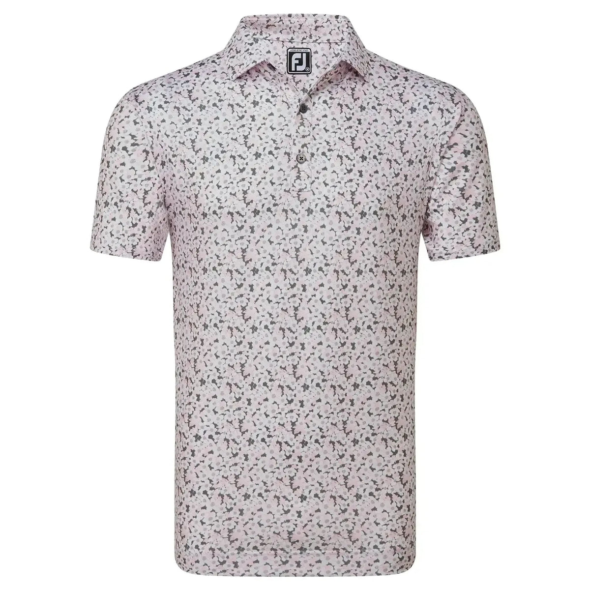 Footjoy Primrose Print Lisle Poloshirt Herren