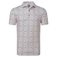 Primrose Print Lisle Poloshirt