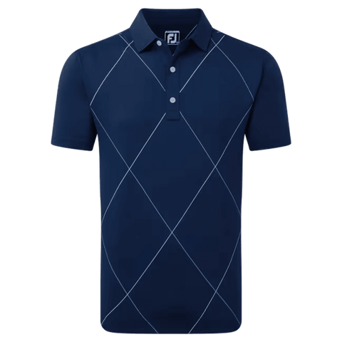 Raker Print Lisle Poloshirt