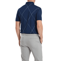 Footjoy Raker Print Lisle Poloshirt Herren