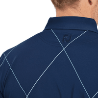 Footjoy Raker Print Lisle Poloshirt Herren