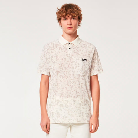 Sand Camo Panel Poloshirt
