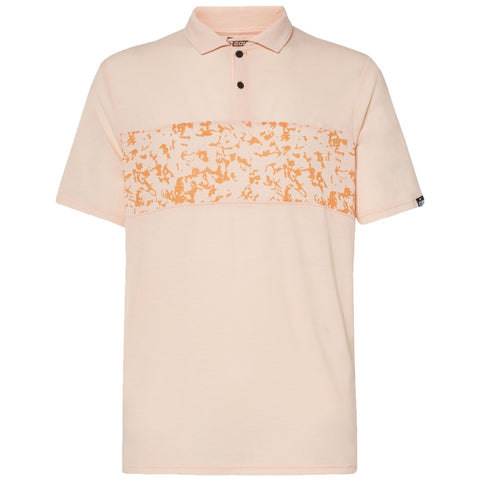 Sand Print Golf Poloshirt