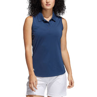 Adidas Solid Poloshirt ärmellos Damen