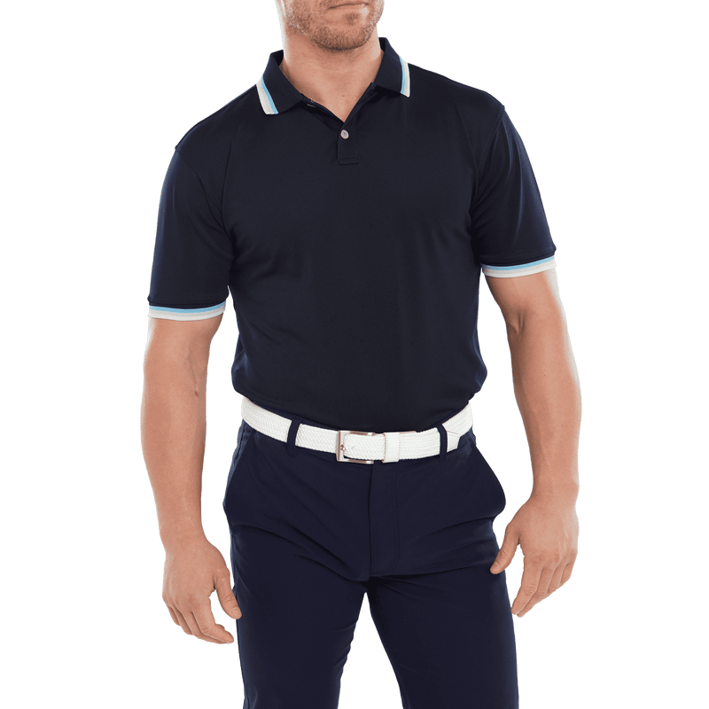 Footjoy Solid Trim Poloshirt Herren