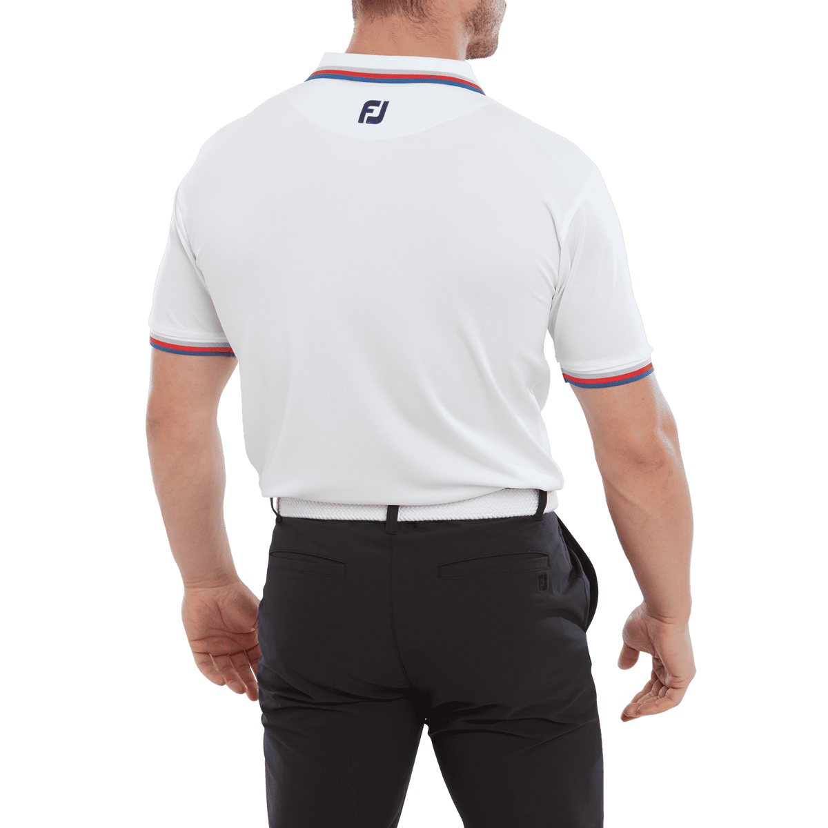 Footjoy Solid Trim Poloshirt Herren