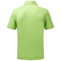 M Stretch Pique SS Polo Purple