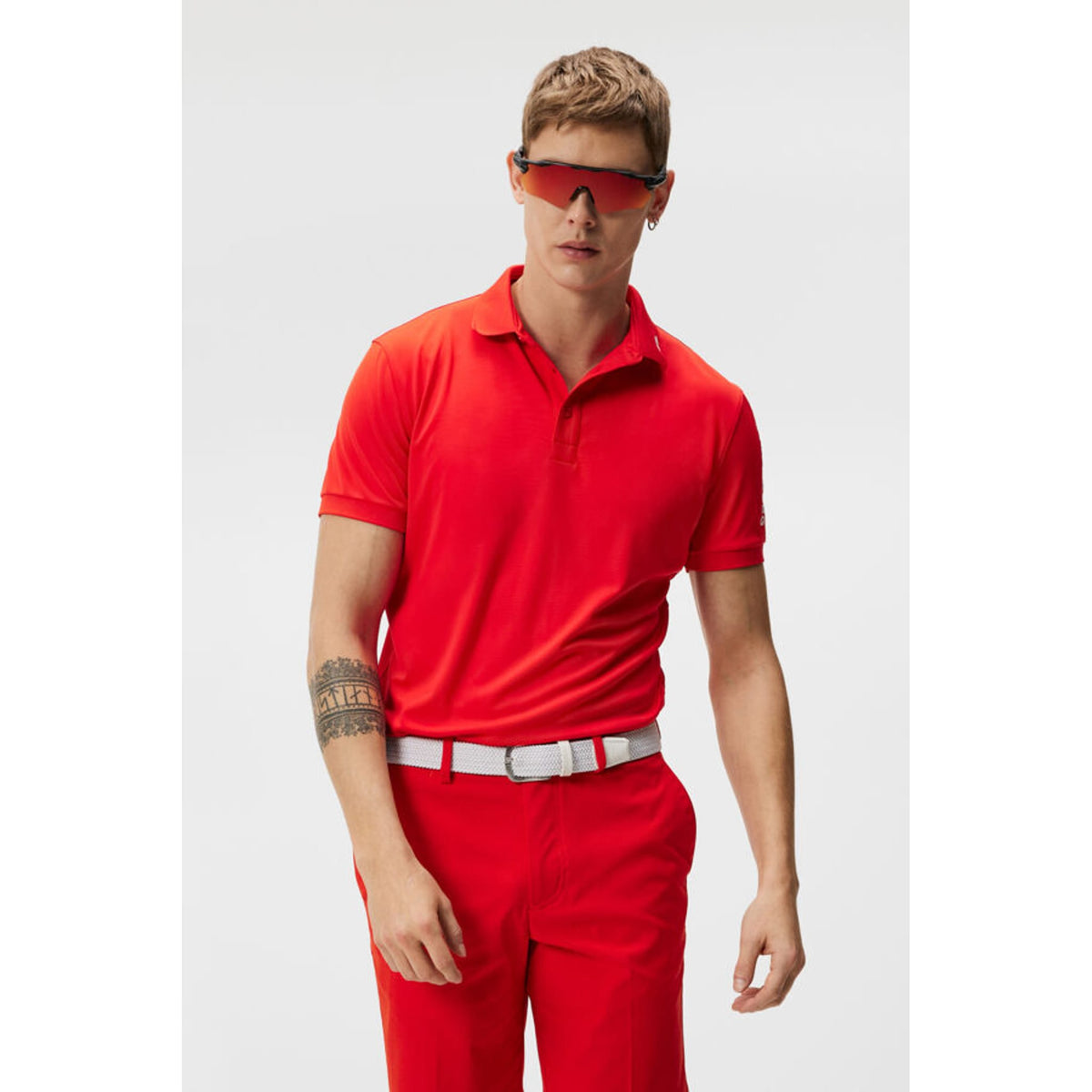 J. Lindeberg Tour Tech Reg Fit Poloshirt Herren