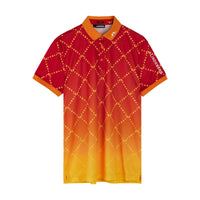 Tour Tech Reg Fit Print Poloshirt