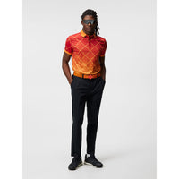 Tour Tech Reg Fit Print Poloshirt