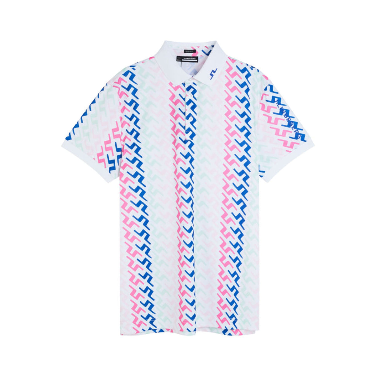 Tour Tech Reg Fit Print Poloshirt