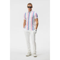 Tour Tech Reg Fit Print Poloshirt
