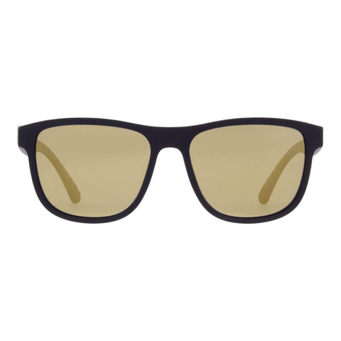 Marsh Black/Smoke Gold Mirror