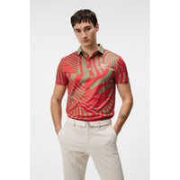 J. Lindeberg KV Tour Print Golf Polo